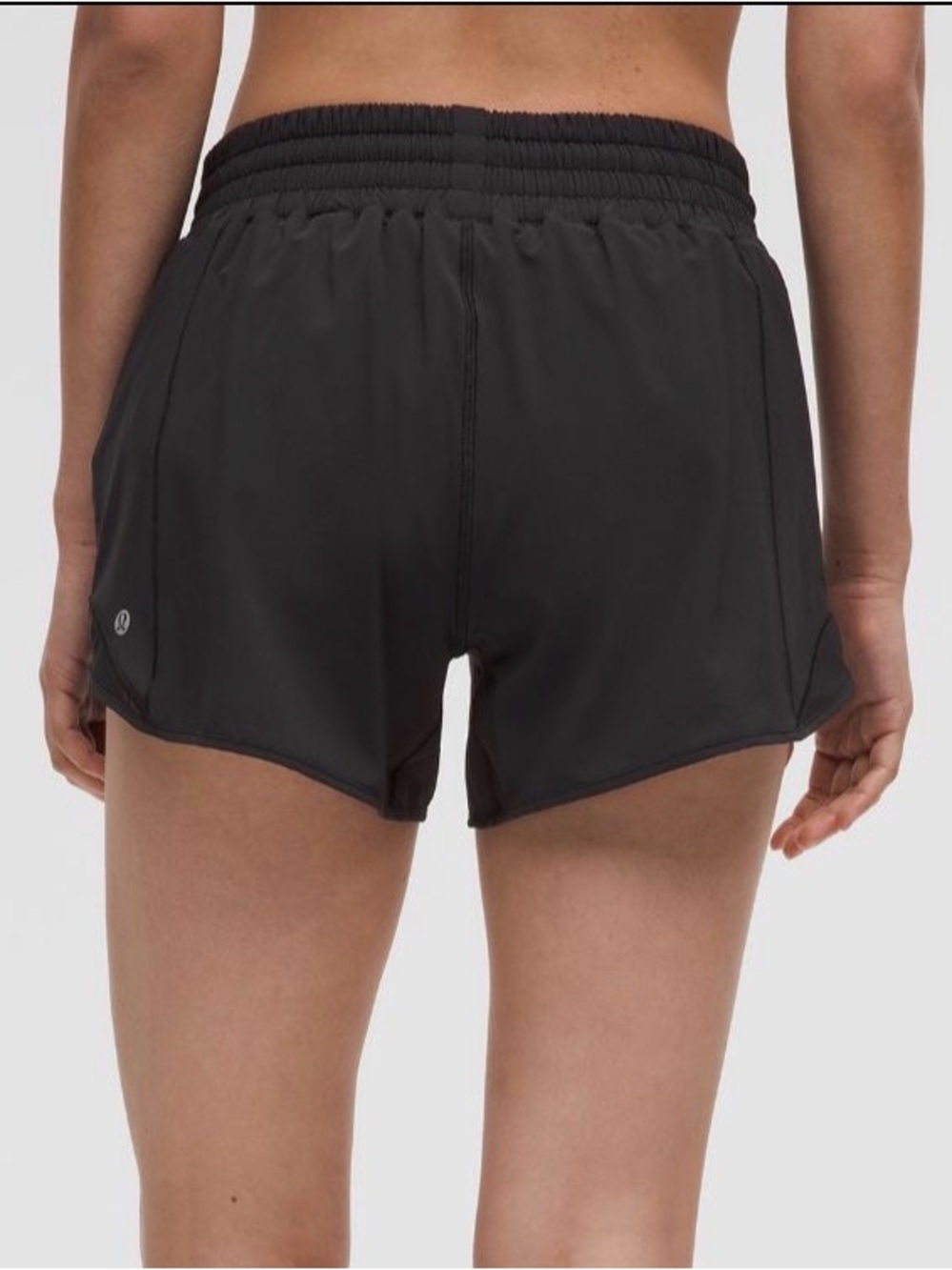 *NEVER WORN* Lululemon Hotty Hot Shorts - Black - Picture 2 of 4